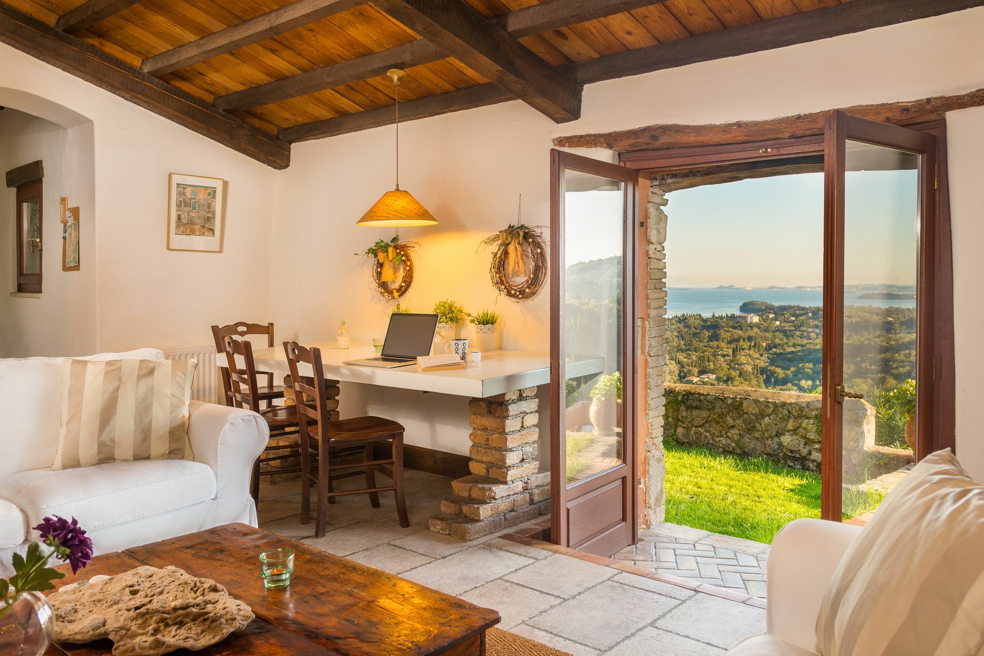 Villa Melolia Ипсос Экстерьер фото